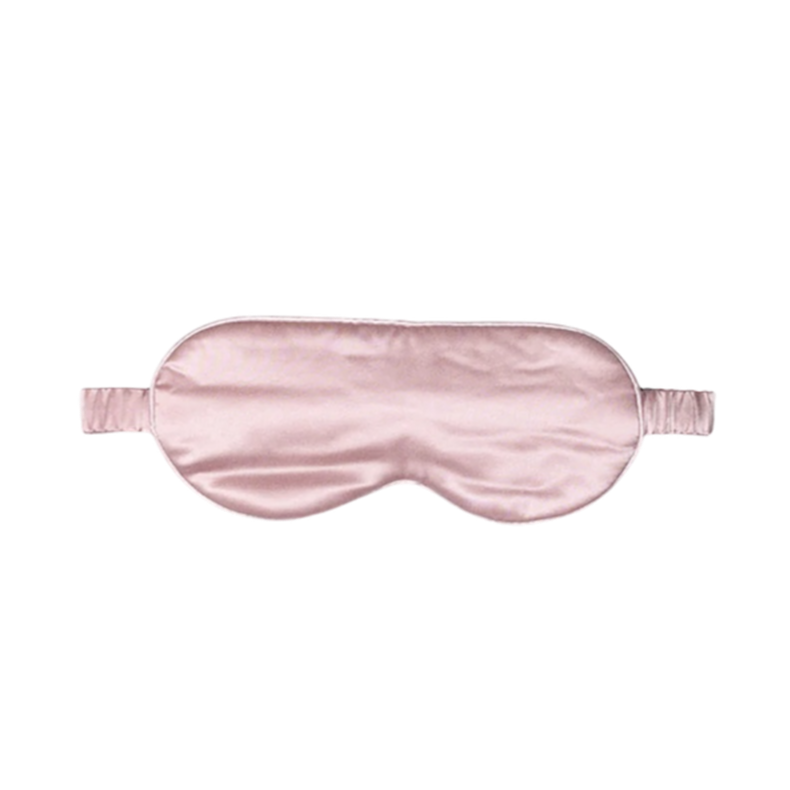 100% Silke Luksus sovemaske / Rosa